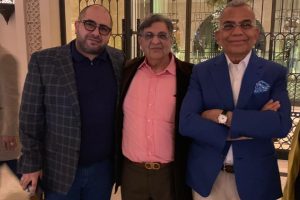 Naum Koen Наум Коэн Наум Коен with Cyrus S. Poonawalla