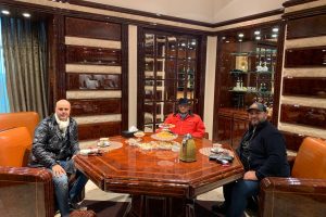 Naum Koen Наум Коэн Наум Коен with Cyrus S. Poonawalla and Vikram Singh Lamba